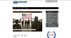 Desktop Screenshot of cecosgroup.com